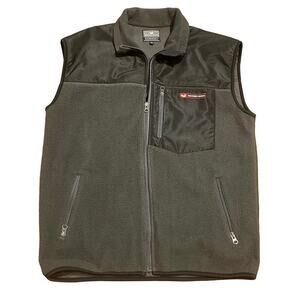 Southern Marsh Fieldtec Men's Full Zip Fleece Vest Size Small Black Outdoors